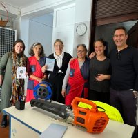 JF Amora entrega sopradores a Escolas e JI
